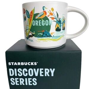 Starbucks Coffee Mug Oregon Discovery Series Global Collection 14 oz 2024 New